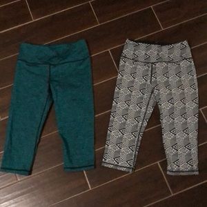 Lot Of 2 Victorias Secret VSX Sport Knockout Crops